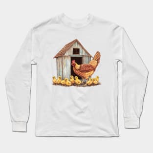 Chicken Lady Long Sleeve T-Shirt